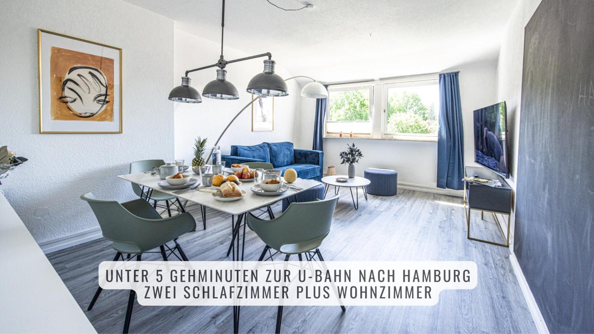 Have-A-Nice-Stay - Nahe Der U-Bahn Nach Hamburg - Natur 1 Minute Entfernt - Baecker & Restaurants 500M - Lidl 800M - Zentrum 1,5Km Ahrensburg Exteriör bild